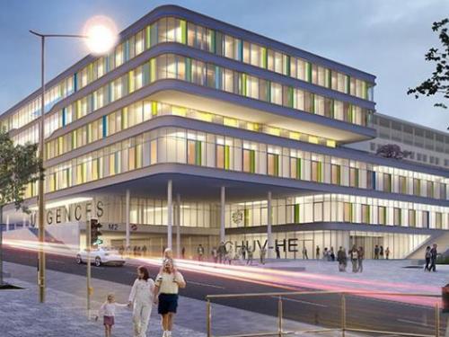 CHUV à Lausanne (VD)