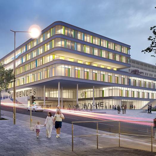 CHUV à Lausanne (VD)